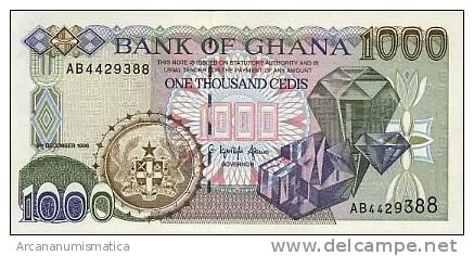 GHANA 1.000  CEDIS 4-8-2003   KM#32  PLANCHA/UNC    DL-3591 - Ghana