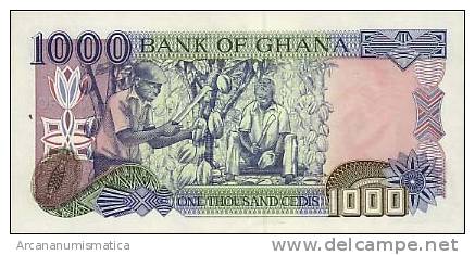 GHANA 1.000  CEDIS 4-8-2003   KM#32  PLANCHA/UNC    DL-3591 - Ghana