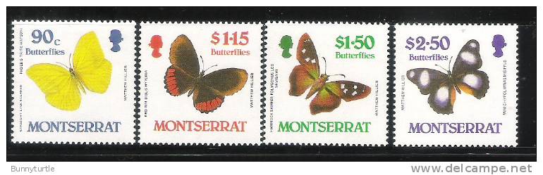 Montserrat 1987 Butterflies MNH - Montserrat