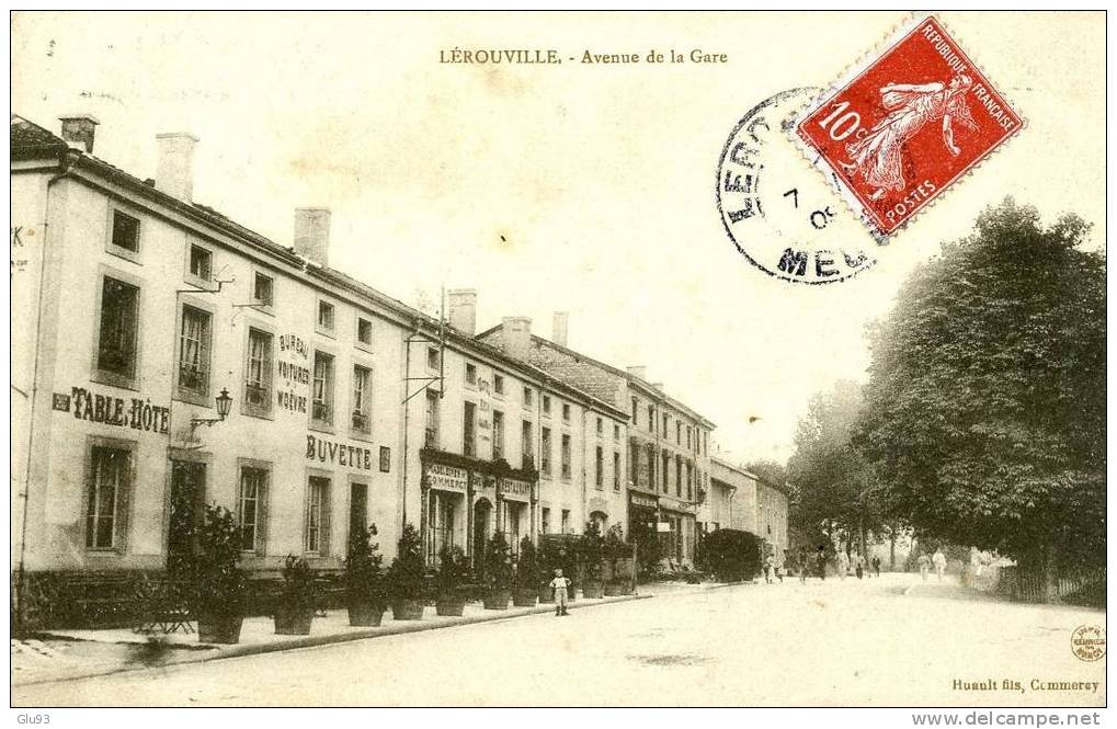 CPA - Lérouville (55) - Avenue De La Gare - Lerouville