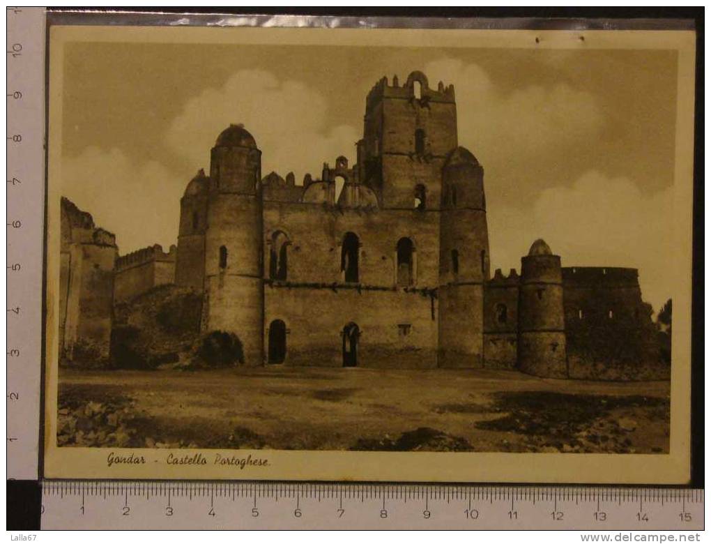 GONDAR - CASTELLO PORTOGHESE  N. 559 - Etiopia