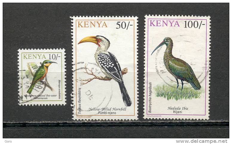 Kenia  1993.-  Y&T Nº  566 Y 569 Y 571 - Kenya (1963-...)