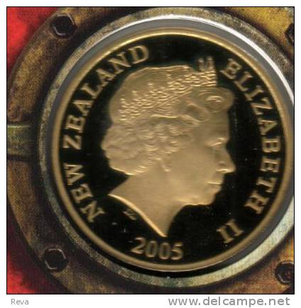 NEW ZEALAND  $1  MOVIE KING KONG MONKEY ANIMAL UNC  QUEEN EII HEAD BACK 2005 READ DESCRIPTION CAREFULLY!!! - Nieuw-Zeeland