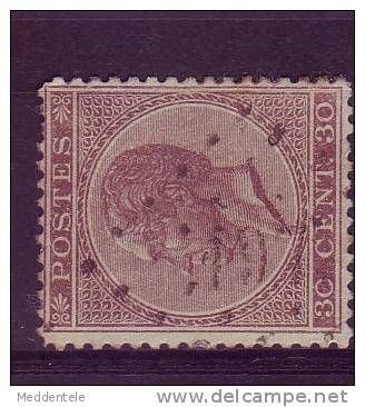 N° 19 LP 197 JEMEPPE  Nipa +45***TB*** - 1865-1866 Profile Left