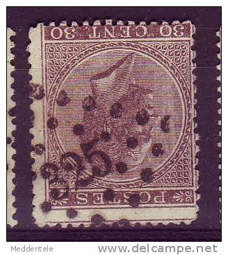 N° 19 LP 325  ST-JOSSE  Nipa +45***TB*** - 1865-1866 Profil Gauche