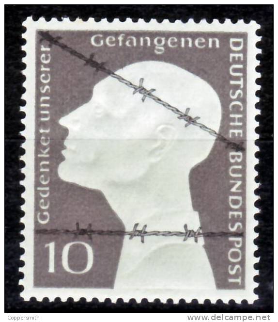 (1597) Germany / Allemagne / RFA   War Prisoners / Prisonniers De Guerre 1953 ** / Mnh - Ungebraucht