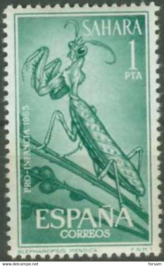 SPANISH SAHARA..1965..Michel # 274...MLH. - Spaanse Sahara