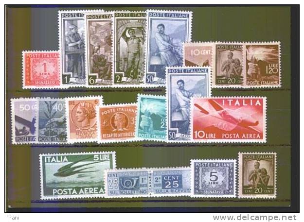 ITALIA REPUBBLICA NUOVI - Postzegelboekjes