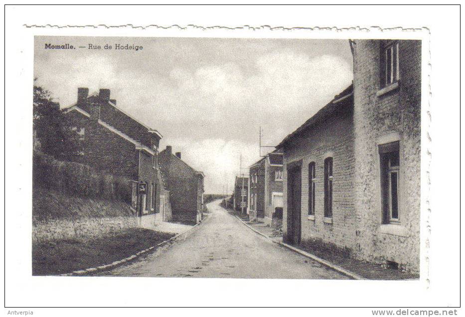 MOMALLE Rue De Hodeige (carte Vierge) - Remicourt