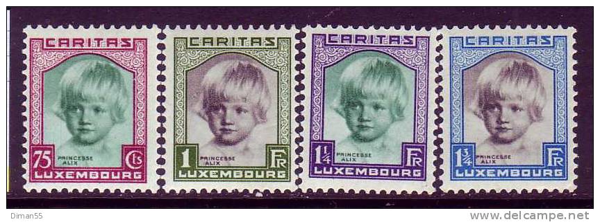 LUXEMBOURG - Yv 235-238 - Mi 241-244 - Neufs Sans Charnière - MNH** -cat. 120 Euro - Ongebruikt