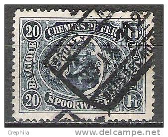 Belgique - Chemins De Fer - 1921 - COB 134 - Oblit. - Other & Unclassified