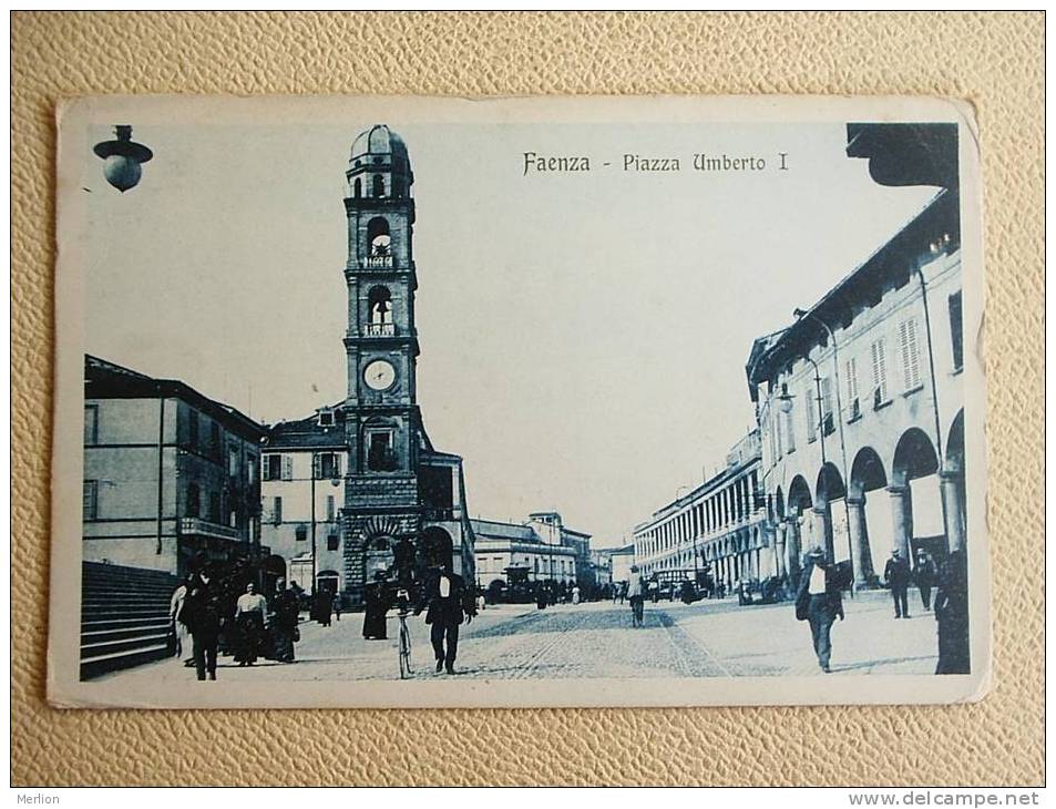 Faenza Piazza Umberto I.   1910's   VF-     D16688 - Faenza