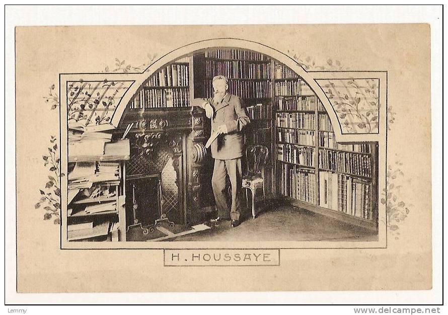 LITTERATURE- HOUSSAYE - LES ANNALES POLITIQUES ET LITTERAIRES - CPA ANTERIEURE A  1904 - Philosophy