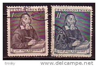 L2109 - TCHECOSLOVAQUIE Yv N°629/30 - Oblitérés