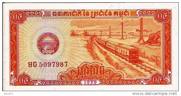 0,5 Riel  "CAMBODGE"    1979    UNC    Ro 16 -  19 - Cambodia