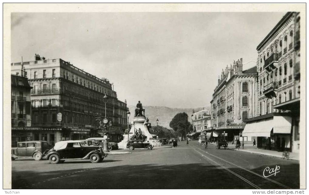 VALENCE - DRÔME - BELLE CPA ANIMEE. - Valence