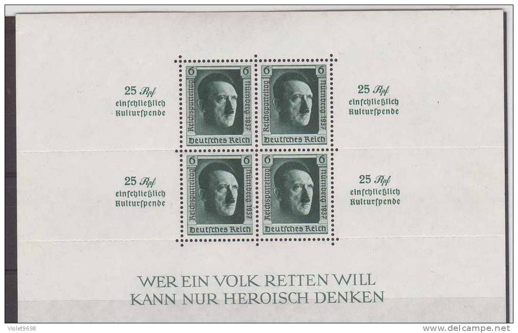 ALLEMAGNE : BF N° 11 ** - Blocks & Sheetlets