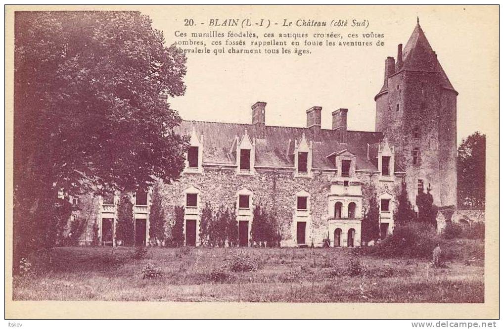 20 - Blain - Le Chateau (Cote Sud) - Artaud - Blain