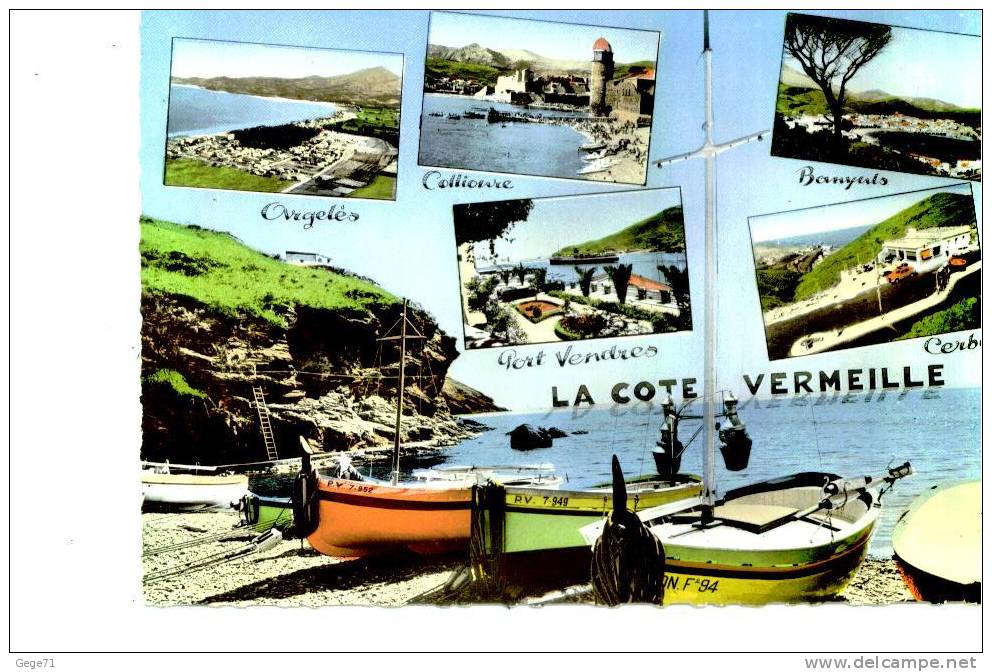 La Cote Vermeille - Argeles - Collioure - Banhyuls - Port Vendre - Cerbère - Andere & Zonder Classificatie