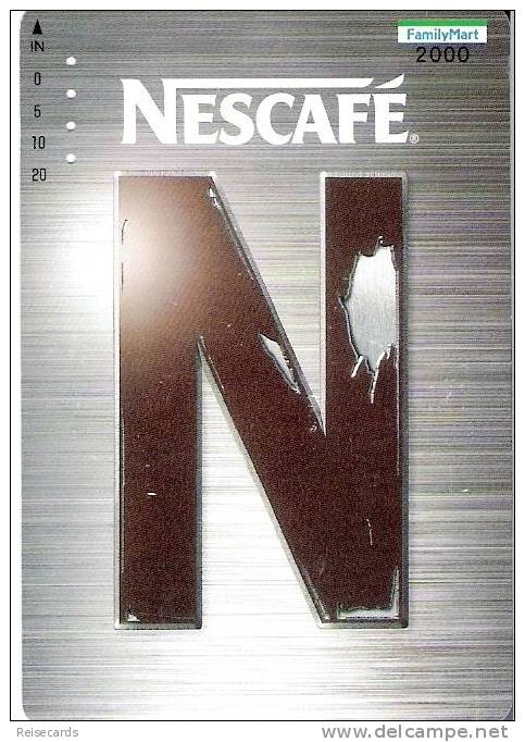 Japan: Prepaid Nescafé - Other & Unclassified