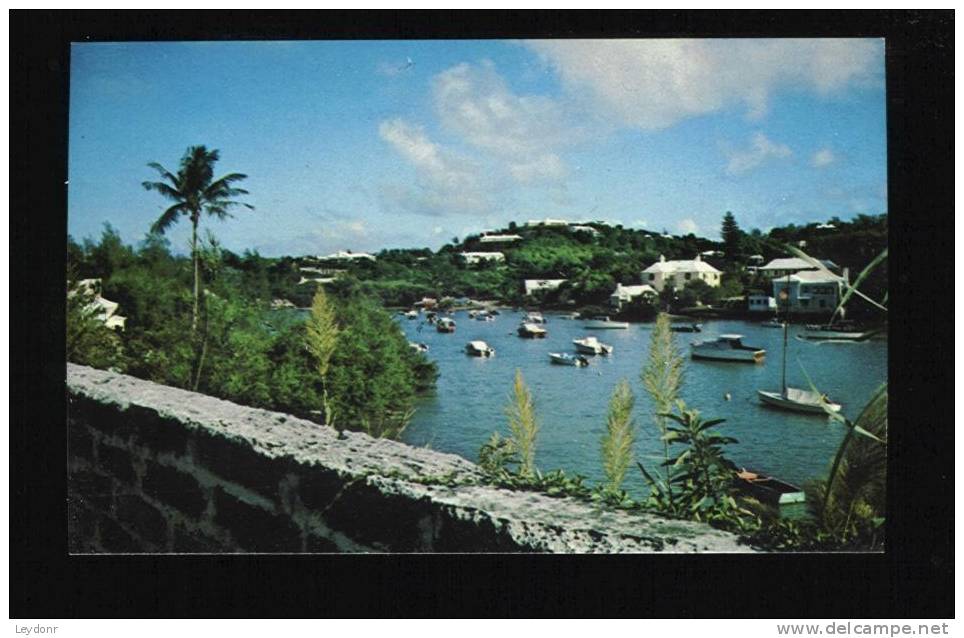 Crow Lane Where The Parishes Of Pembroke, Devonshire And Paget Meet And Hamilton Harbour Begins, Bermuda - Bermuda
