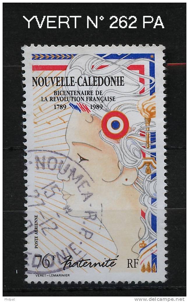 NOUVELLE CALEDONIE OBLITERE YVERT N° 262 PA - Oblitérés