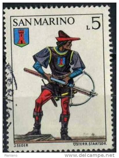 PIA - SMA - 1973 : Balestrieri - (SAS 897) - Used Stamps