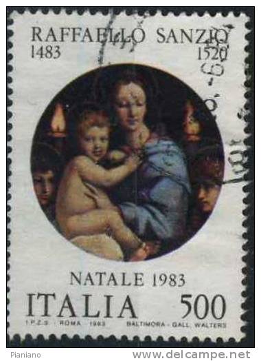 PIA - ITA - 1983 : Natale - Quadro Di Raffaello - (SAS 1658) - Madonna