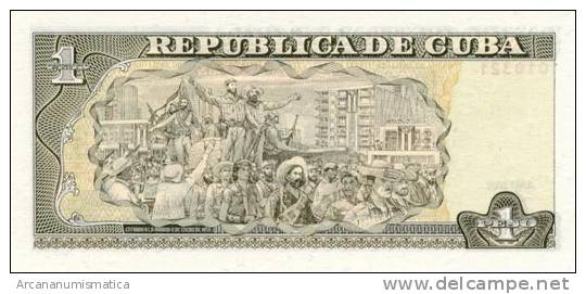 CUBA   1  PESO 2004  KM#123  EBC/XF       DL-3899 - Cuba