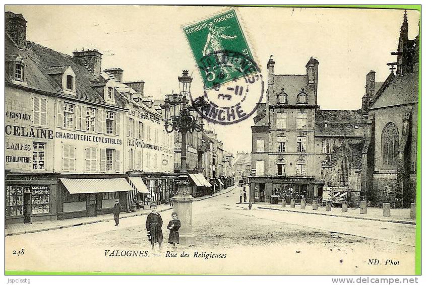 VALOGNES   Rue Des Religieuses - Valognes