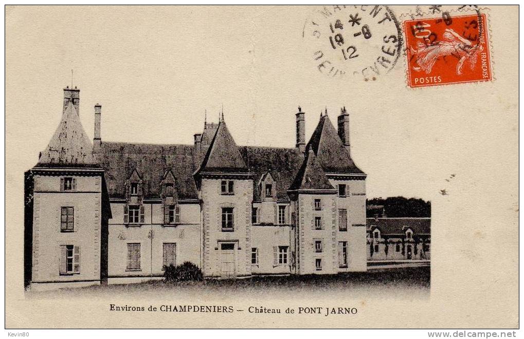 79 CHAMPDENIERS Environs Château De Pont Jarno - Champdeniers Saint Denis