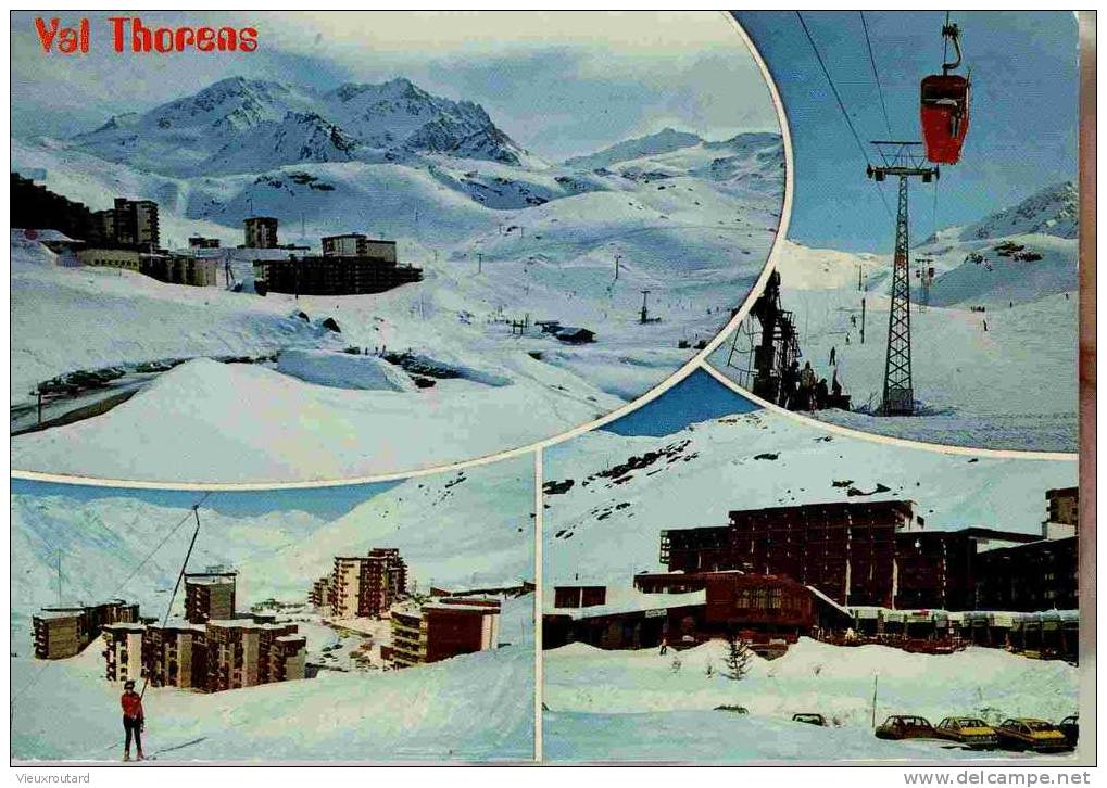 CPSM. VAL THORENS . 4 VUES. - Val Thorens