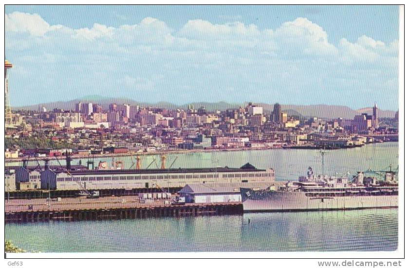 Seattle, Pier 91 - Washington (Warship) - Seattle