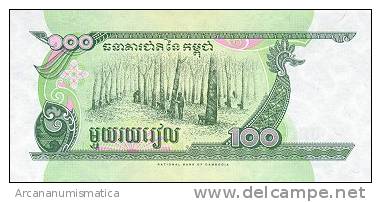 CAMBOYA/CAMBODIA   100  RIELS  1998  KM#41  PLANCHA/UNC    DL-4190 - Cambodia