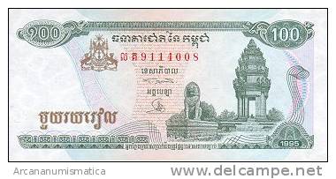 CAMBOYA/CAMBODIA   100  RIELS  1998  KM#41  PLANCHA/UNC    DL-4193 - Cambodge