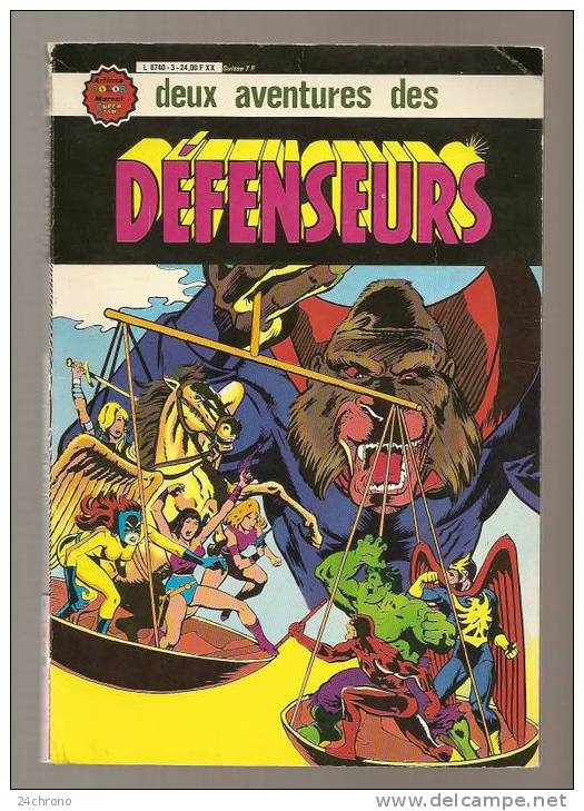 Les Defenseurs, Dessins De Don Perlin, Album N° 3 (n° 6 Et N° 7) (08-483) - Défenseur