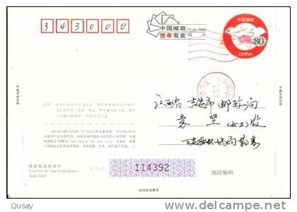 Wanan Hydroelectric Power Station,  Scenery,  Pre-stamped Card , Postal Stationery - Eau