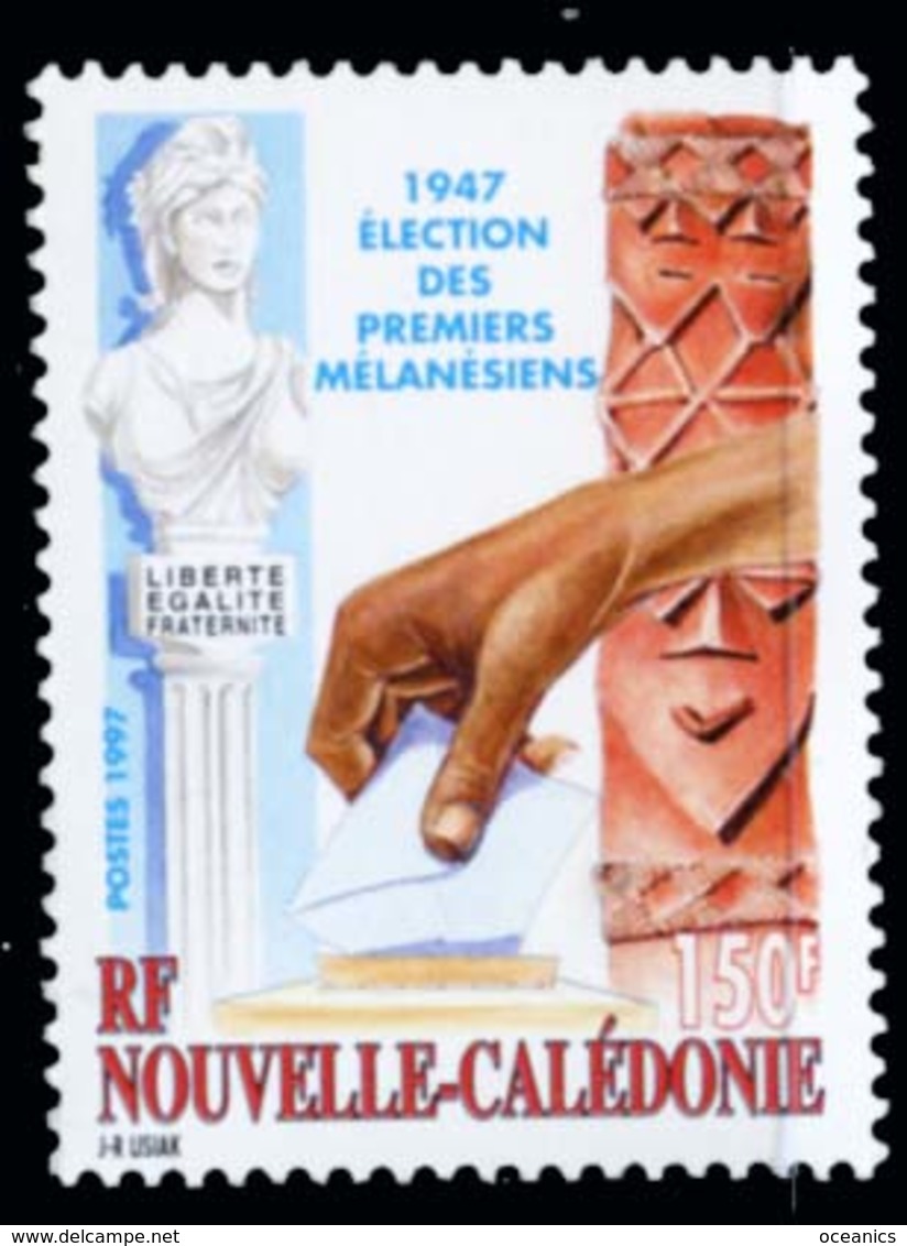 Nouvelle Calédonie (Y/T No, 738 - Première Election) [**] - Nuevos