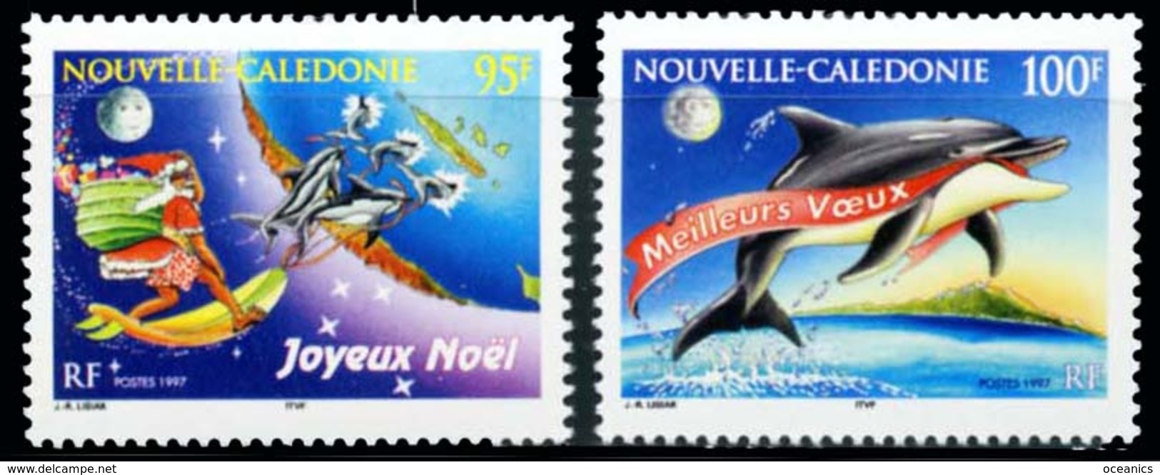 Nouvelle Calédonie (Y/T No, 744-45 - Merry Christmas) [**] - Unused Stamps