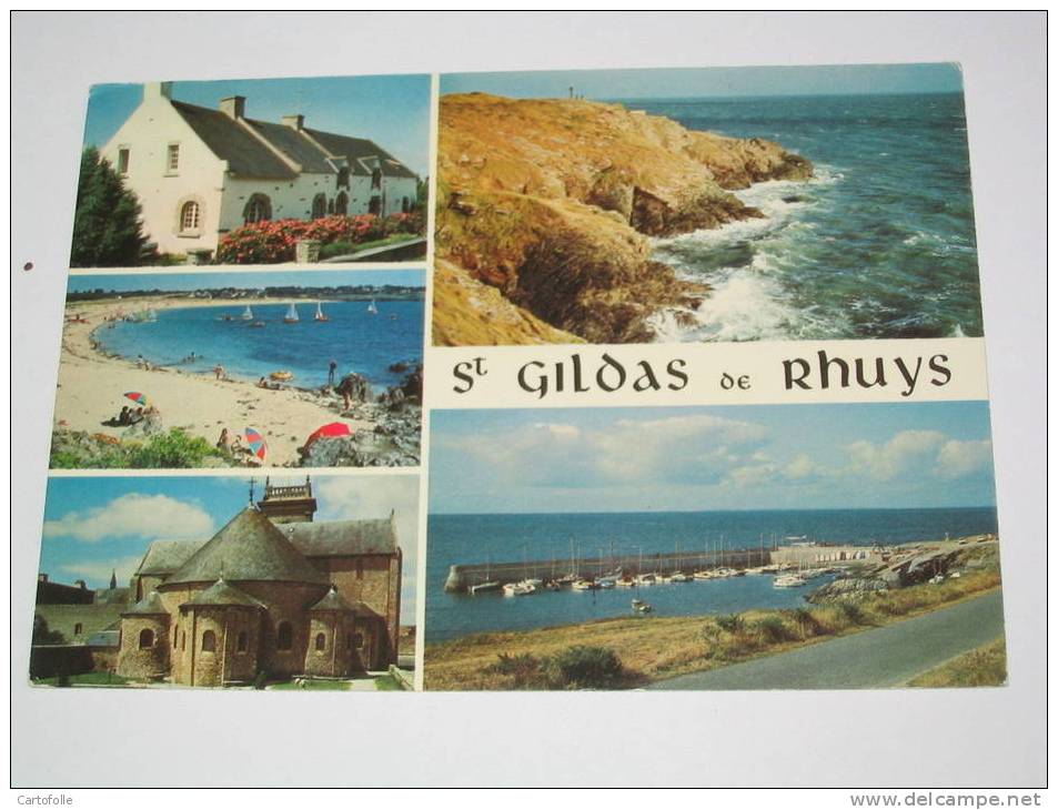 Lot 255 -1- Carte Postale  Sur Saint Gildas De Rhuys - Arzon
