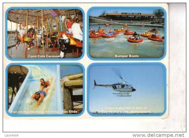 Helicopter Postcard - Carte Sur Les Helicopteres - Elicotteri