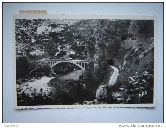 Les 2 Tunnels.c.p.photo 14x9 .1955 - Saint Chely D'Apcher