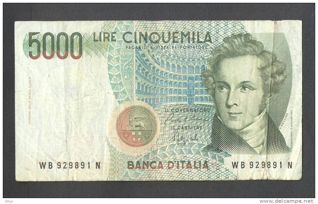 ITALIE / ITALY - 5.000 LIRE 1985 - 5000 Lire