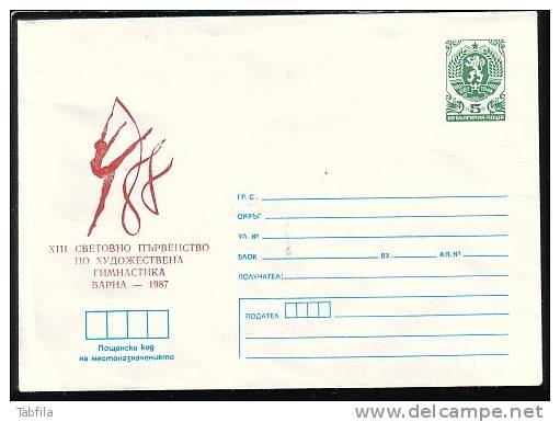 BULGARIE - 1987 - World  Cupe - Gimnastique-ritmique - Varna´87 - P.St** - Gymnastique