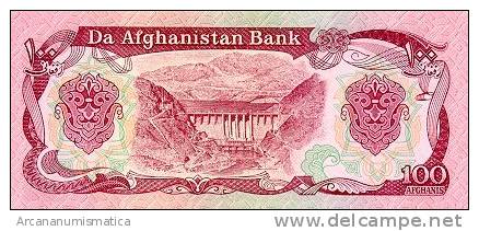 AFGHANISTAN  100 AFGHANIS  1979-91  KM#58  PLANCHA/UNC  DL-4249 - Afghanistán