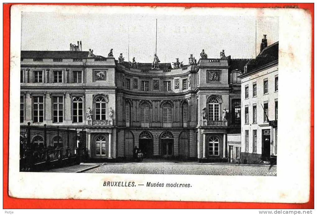 * Brussel - Bruxelles - Brussels * (VED) Musées Modernes, Museum Voor Moderne Kunst, L'art, Old Postcard, Vieux, Oud - Musea