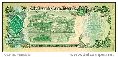 AFGHANISTAN  500 AFGHANIS  1979-91  KM#60  PLANCHA/UNC  DL-4255 - Afghanistan