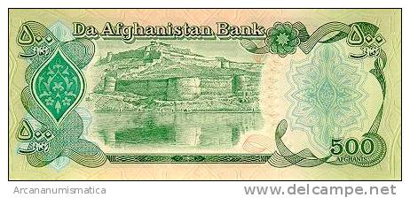 AFGHANISTAN  500 AFGHANIS  1979-91  KM#60  PLANCHA/UNC  DL-4257 - Afghanistán