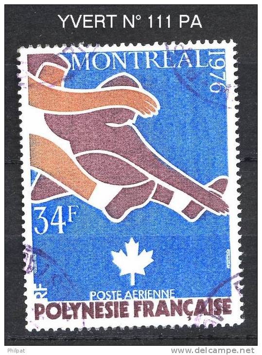 POLYNESIE OBLITERE YVERT N° 111 PA - Used Stamps