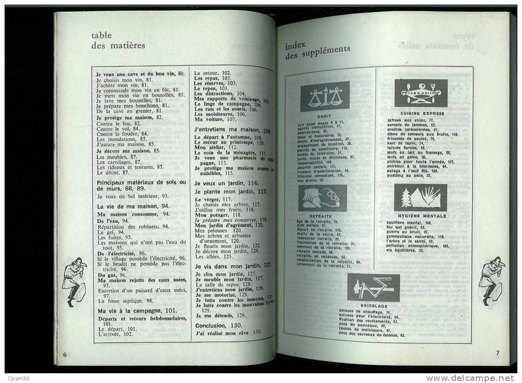 Livre Je Veux Une Maison à La Campagne, Chez Rustica, 132 Pages 1967 - Garden